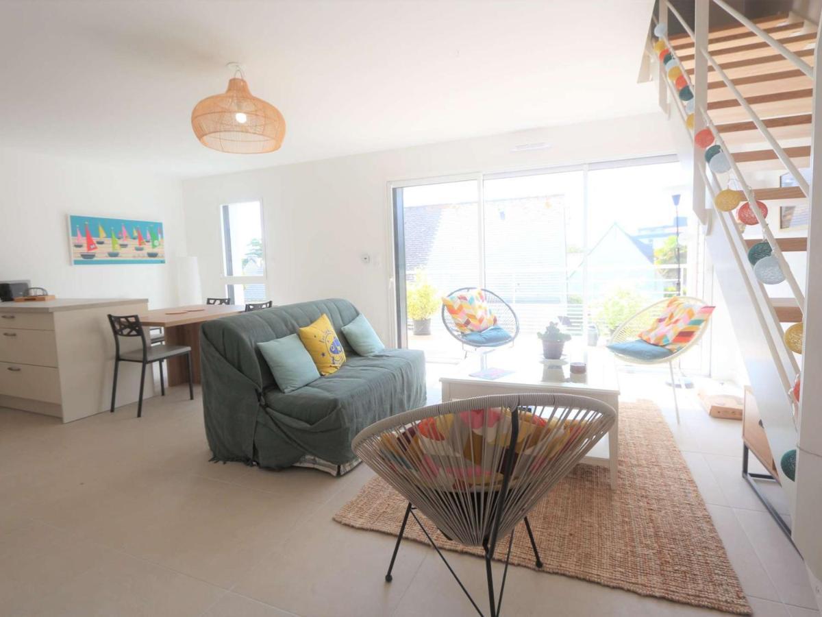 Duplex Lumineux A Benodet: Plage Et Thalasso A Pied, Terrasse, Parking Et Abri Velo Inclus - Fr-1-481-117 외부 사진