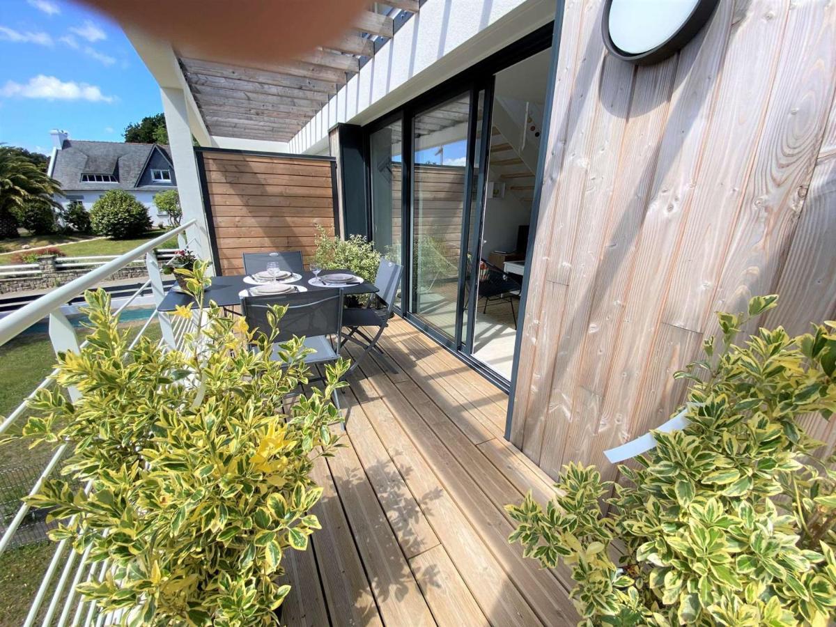 Duplex Lumineux A Benodet: Plage Et Thalasso A Pied, Terrasse, Parking Et Abri Velo Inclus - Fr-1-481-117 외부 사진