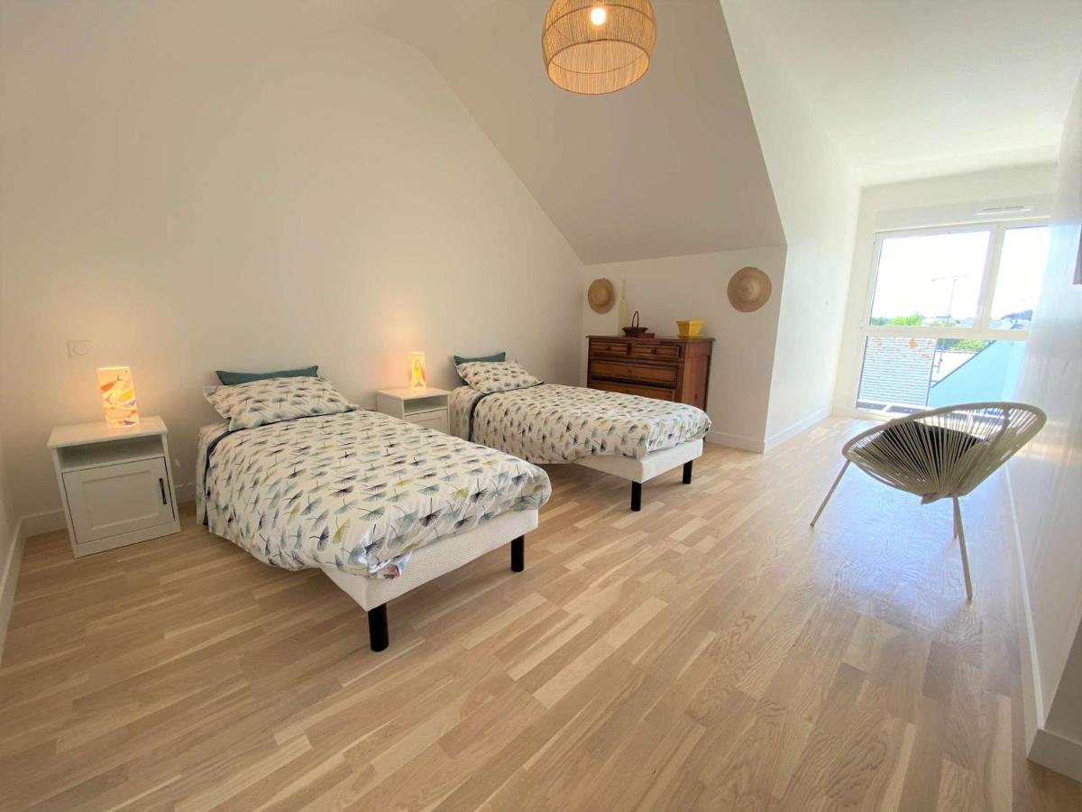 Duplex Lumineux A Benodet: Plage Et Thalasso A Pied, Terrasse, Parking Et Abri Velo Inclus - Fr-1-481-117 외부 사진
