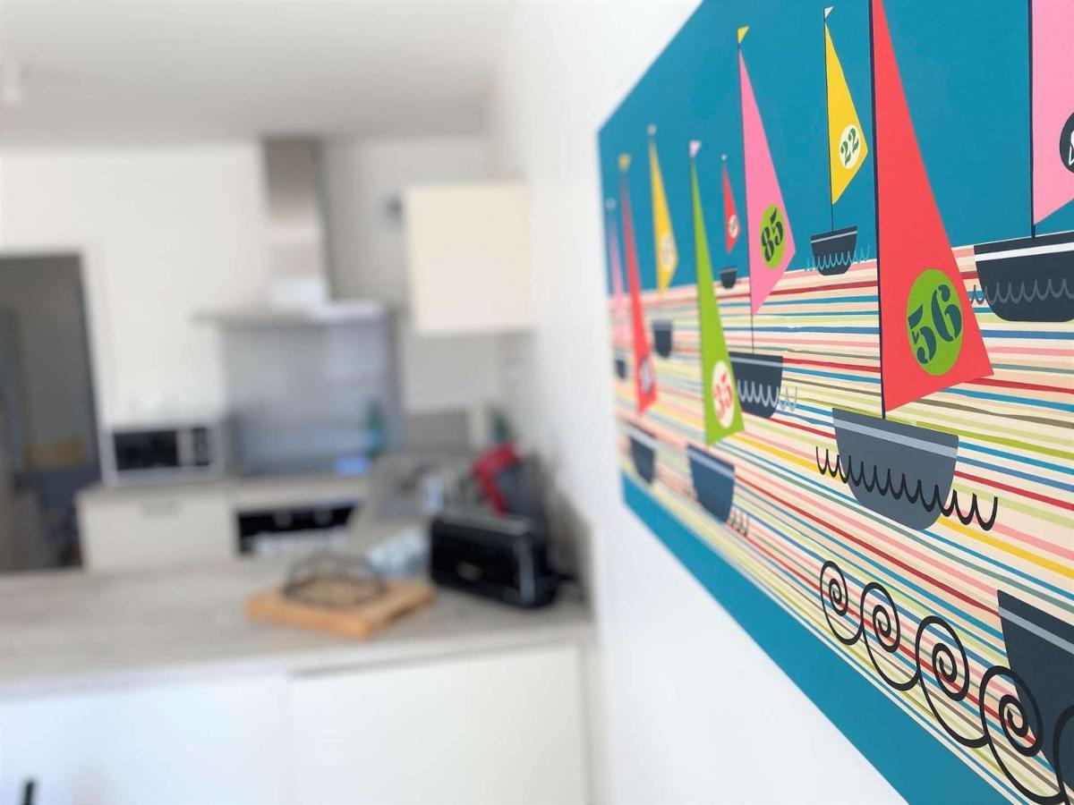Duplex Lumineux A Benodet: Plage Et Thalasso A Pied, Terrasse, Parking Et Abri Velo Inclus - Fr-1-481-117 외부 사진